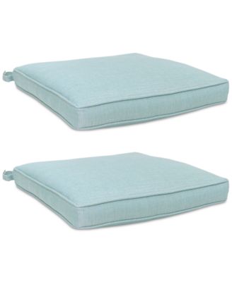  Replacement Outdoor Dining Cushion, Set of 2, Created for Macy's