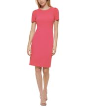 Calvin klein fuchsia dress new arrivals