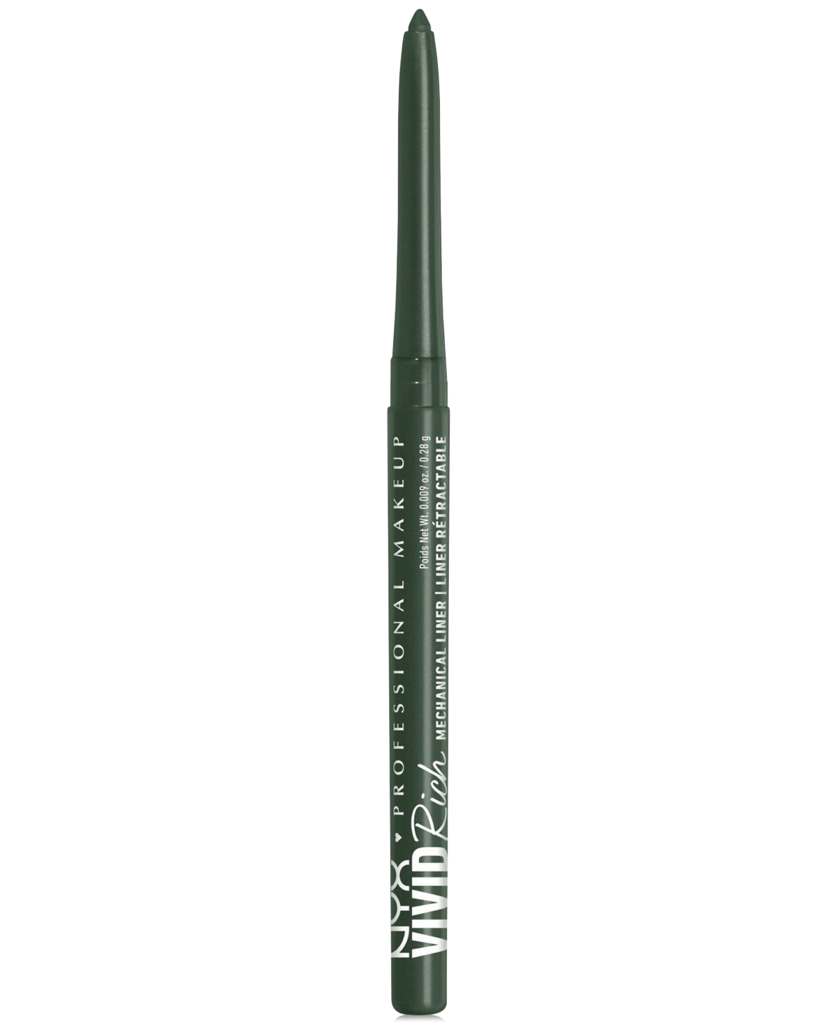 Nyx Professional Makeup Vivid Rich Mechanical Liner Pencil In Emerald Empire