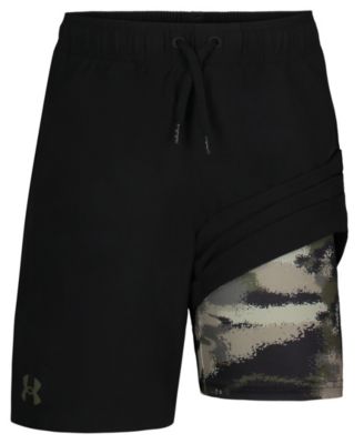 Boys under armour compression shorts on sale