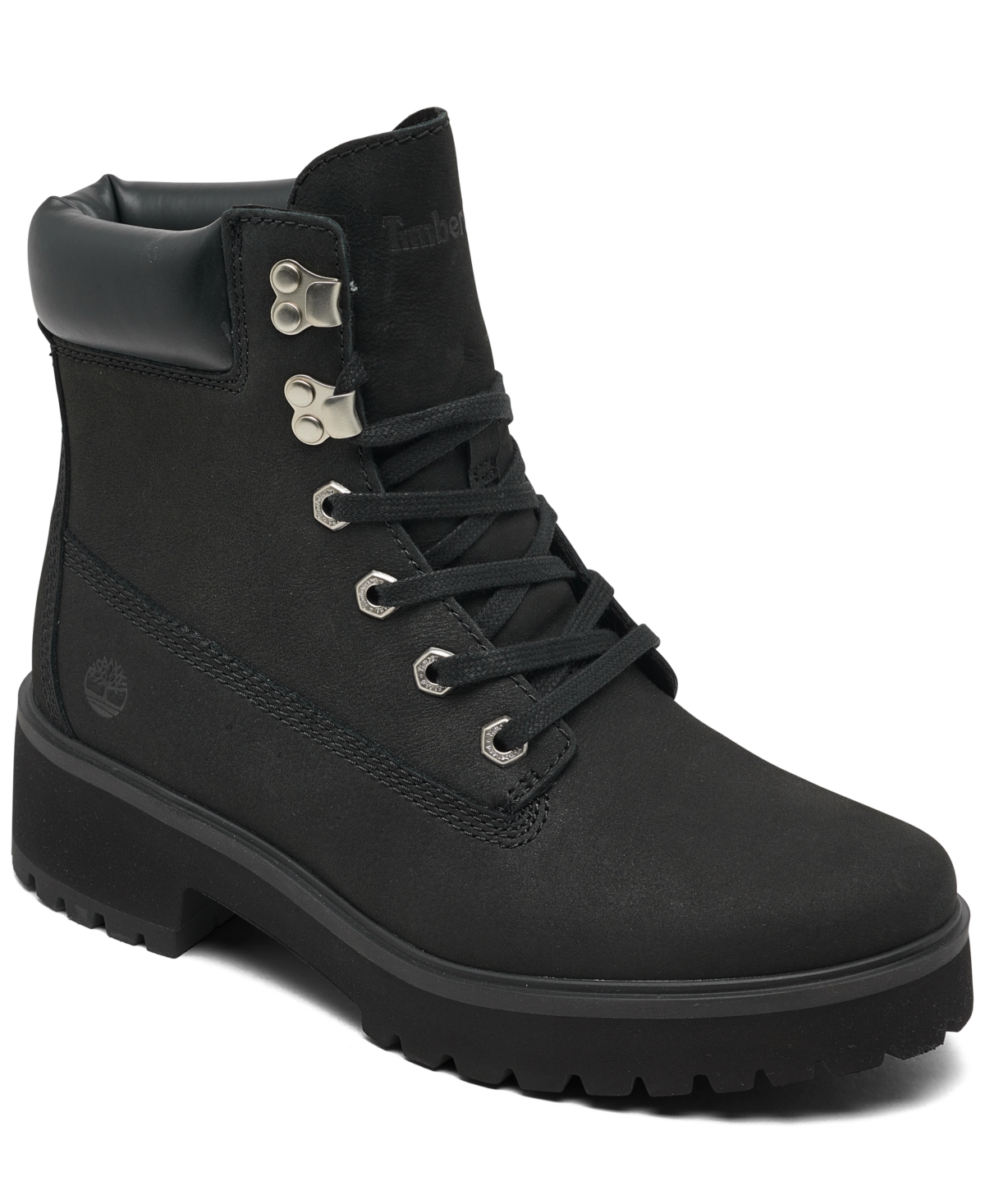 Timberland Women's Caraby Cool 6" Water Resistant Boots From Finish Line In Jet Black