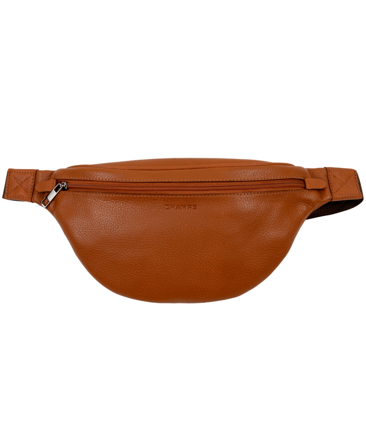 Champs Onyx Leather Waist Pack In Brown