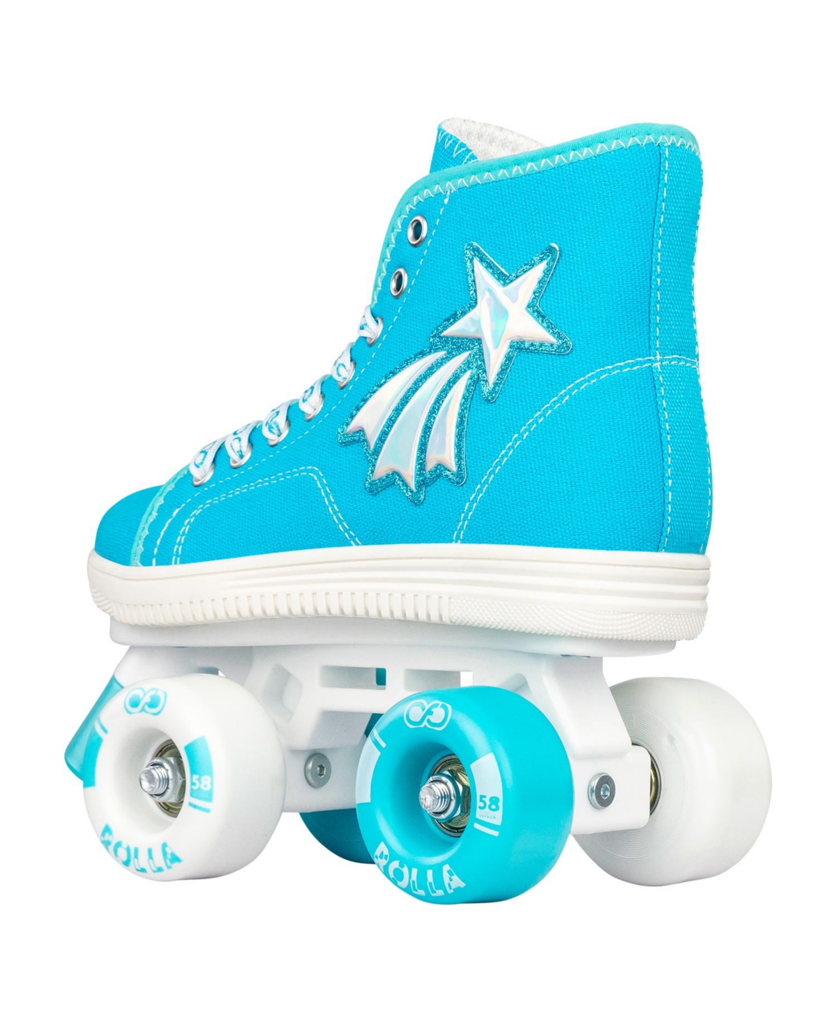 Crazy Skates Rolla Roller Skates For Boys And Girls - Sneaker-Style Kids Quad Skates
