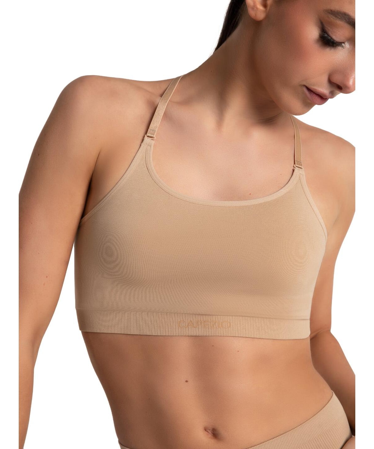 Women's Seamless Convertible Longline Bra