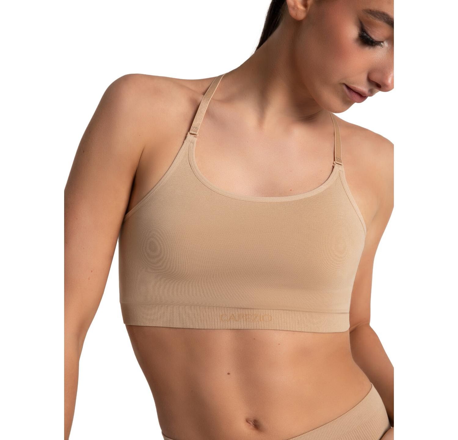 Women's Seamless Convertible Longline Bra