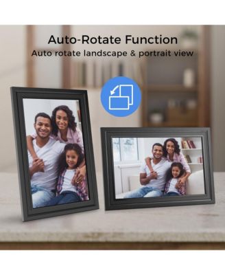 10in Cloud Frame- Easy PhotoShare APP- 20GB Cloud Storage, Auto-Rotate