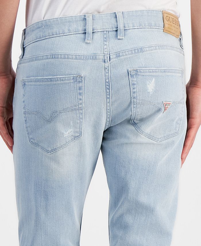 Finnley Distressed Slim Taper Jeans