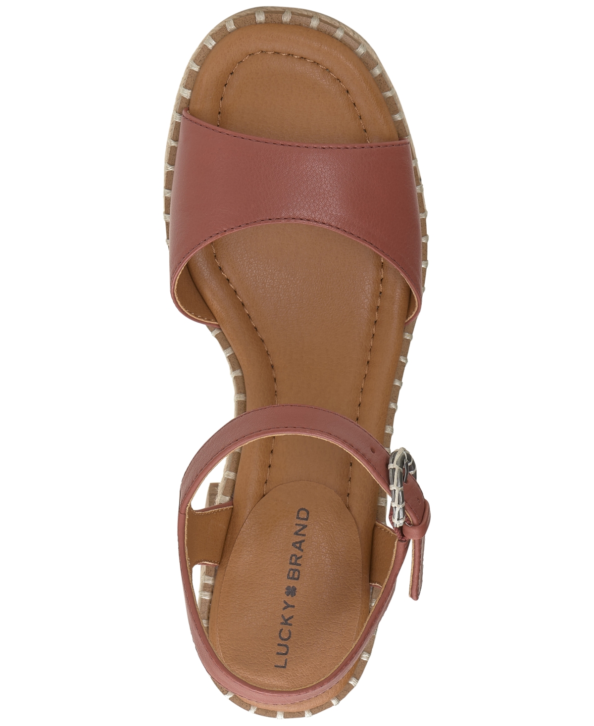 Lucky Brand Women's Jennyl Block-Heel Espadrille Sandals