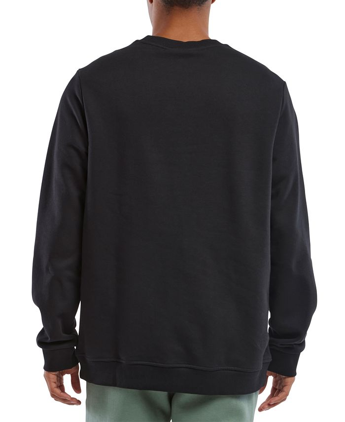 Reebok Men's Identity Vector Regular-Fit Logo-Print Fleece Sweatshirt ...