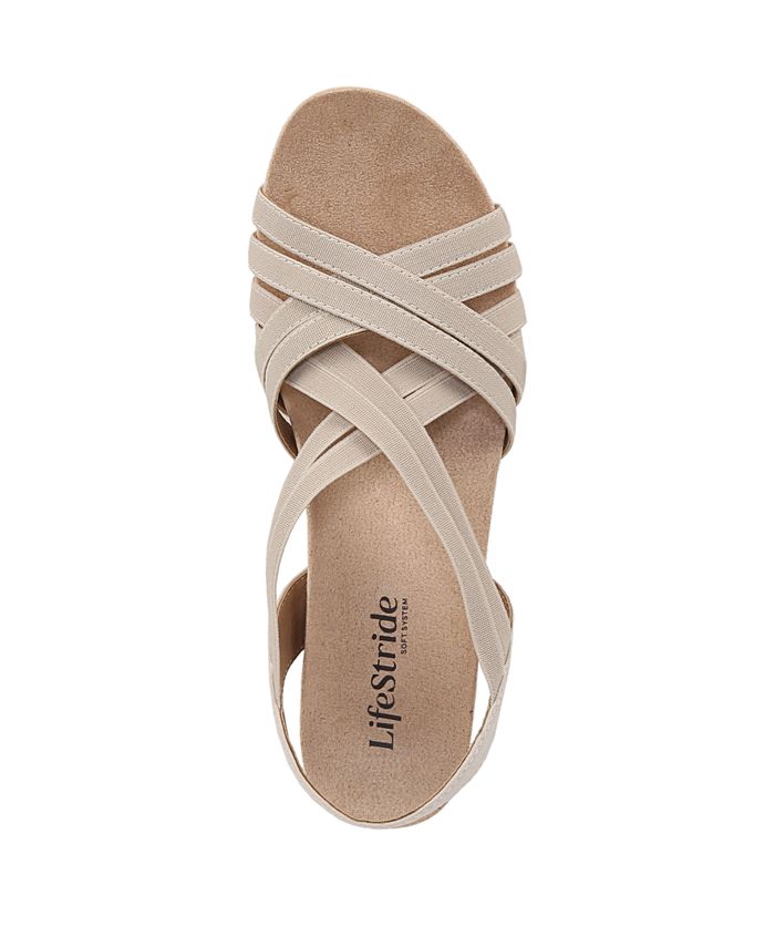 LifeStride Mallory Strappy Wedge Sandals Macy s