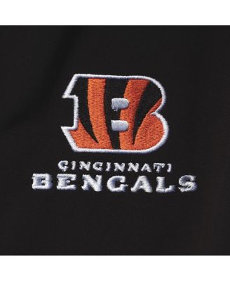 Men's Black Cincinnati Bengals Sonoma Softshell Full-Zip Jacket