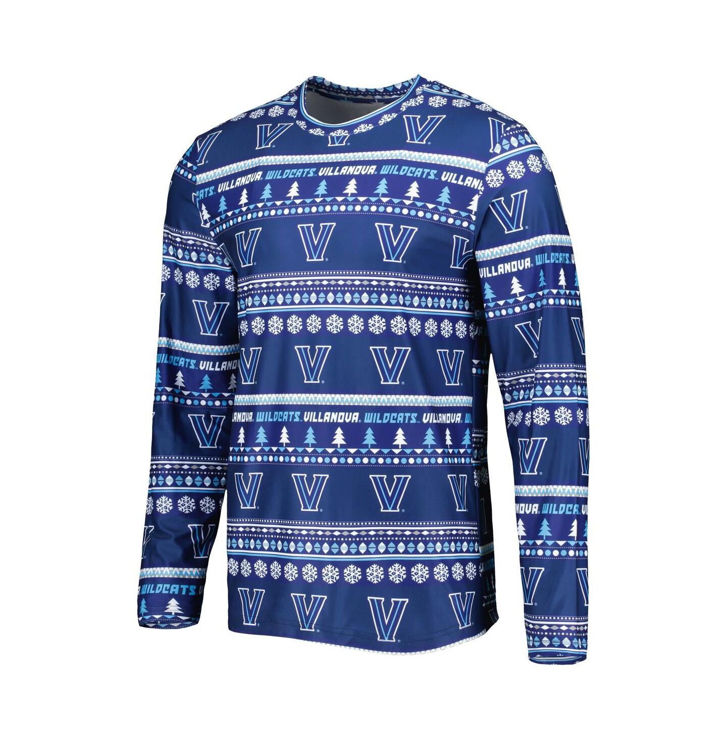 Мужская пижама Concepts Sport Villanova Wildcats Swivel, Navy — фото 4