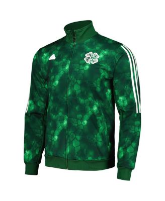 Men's Green Celtic Lifestyle Full-Zip Track Top