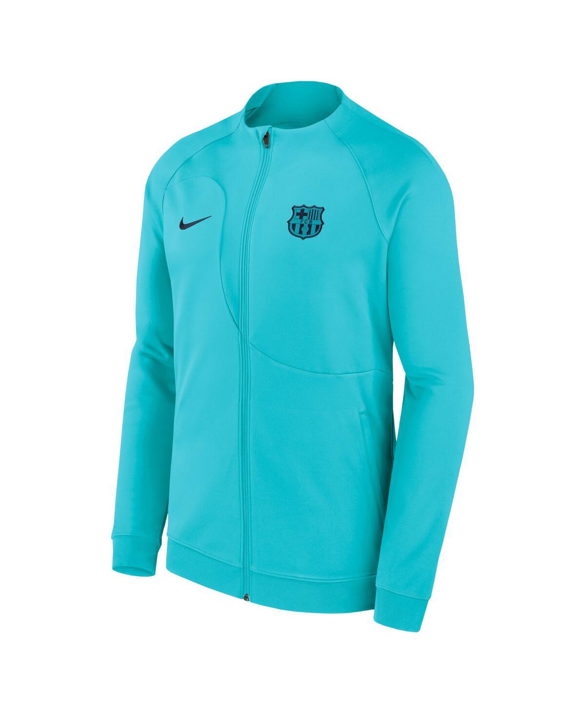 Shop Nike Men's  Turquoise Barcelona 2023 Academy Pro Anthem Full-zip Jacket