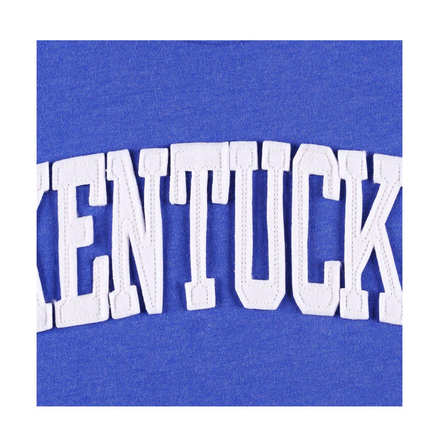 Женская футболка Pressbox Royal Kentucky Wildcats Two-Hit Canyon Long Sleeve — фото 4