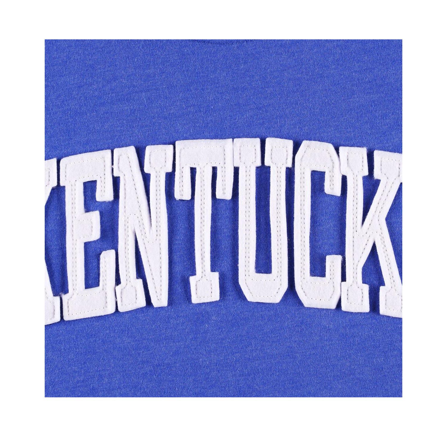 Women's Royal Kentucky Wildcats Two-Hit Canyon Long Sleeve T-shirt
