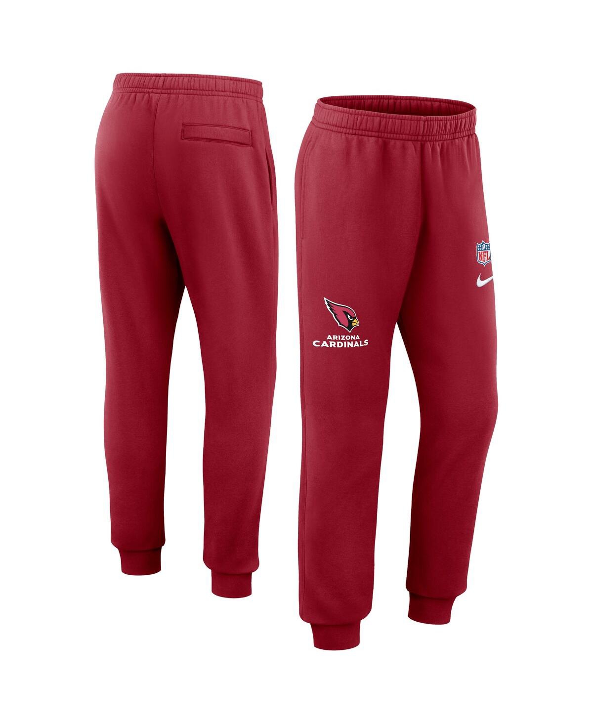 Nike Men's  Cardinal Arizona Cardinals 2023 Sideline Club Jogger Pants