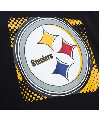Men's Black Pittsburgh Steelers Gridiron Classics Big Face 7.0 Pullover Hoodie