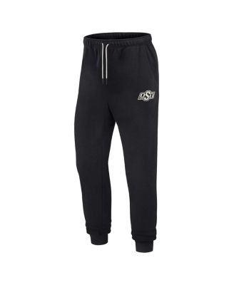 Men's and Women's Black Oklahoma State Cowboys Super Soft Fleece Jogger