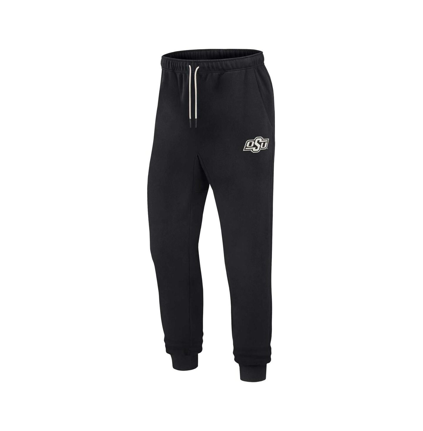 Брюки Fanatics Signature Black Oklahoma State Cowboys Super Soft Fleece Jogger — фото 2