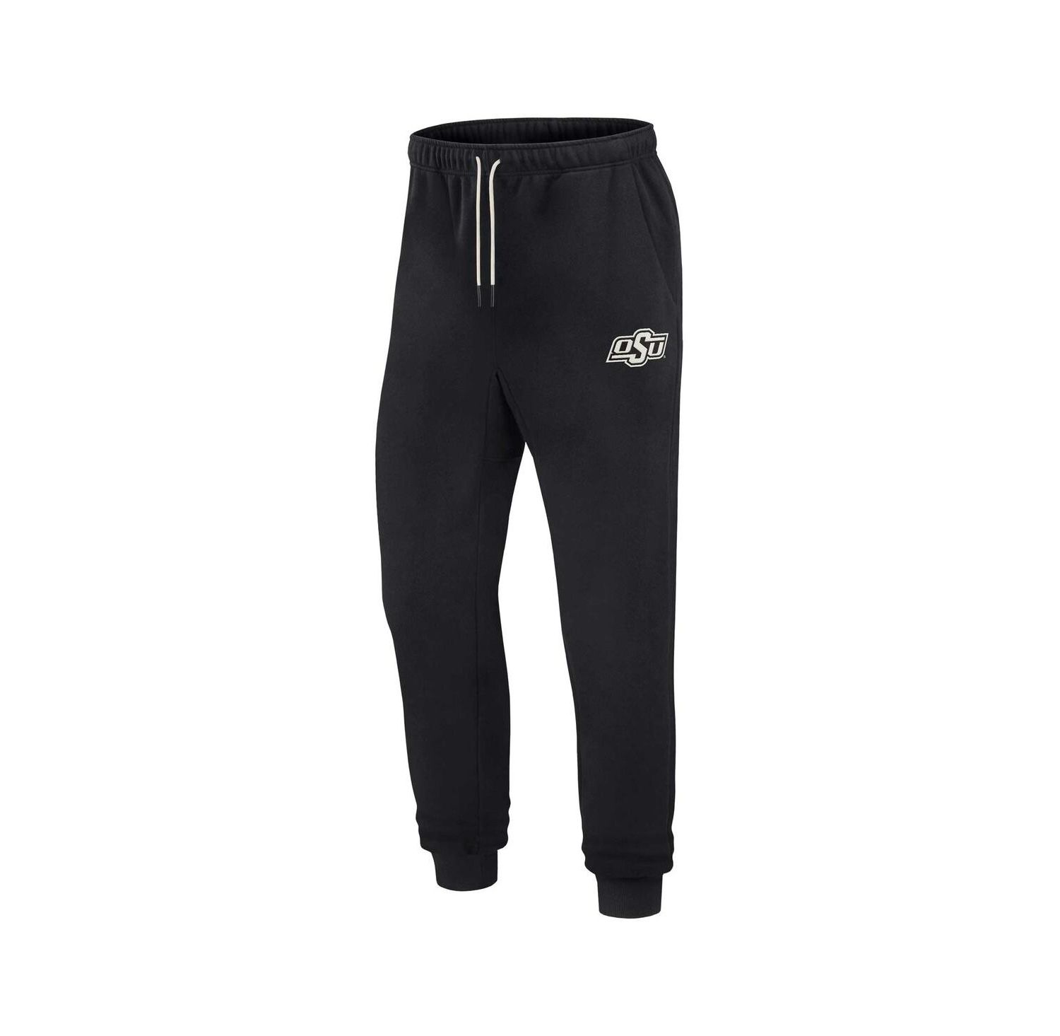 Men's and Women's Black Oklahoma State Cowboys Super Soft Fleece Jogger