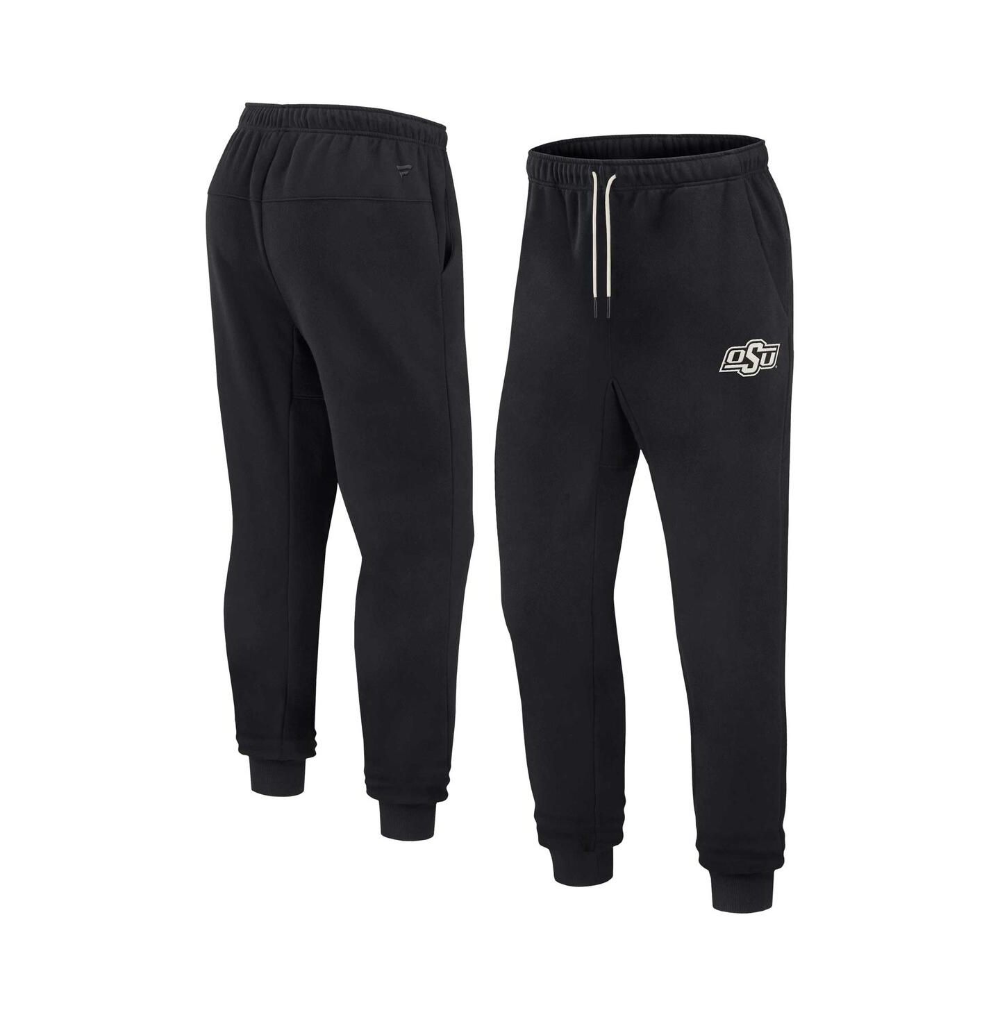 Брюки Fanatics Signature Black Oklahoma State Cowboys Super Soft Fleece Jogger — фото 1