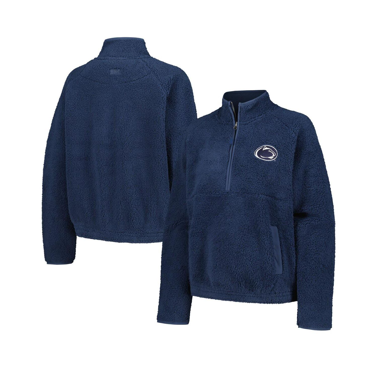 Women's Blue Penn State Nittany Lions Everest Half-Zip Sweatshirt