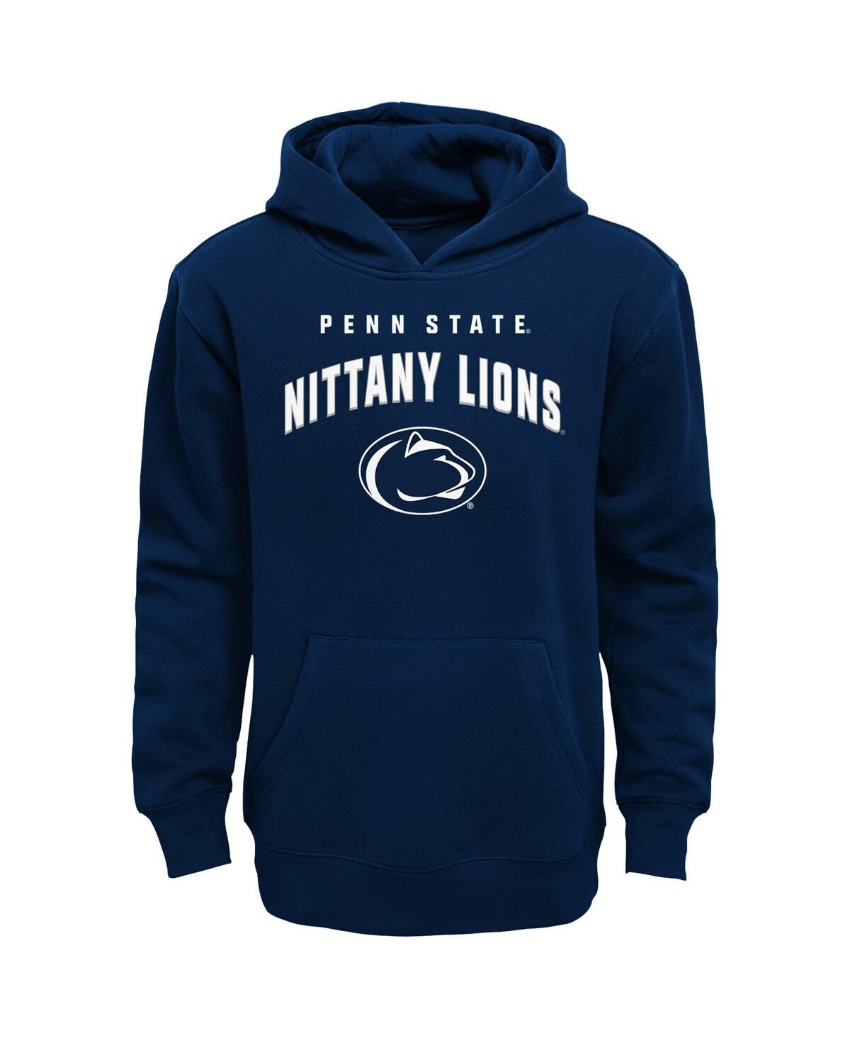 Shop Outerstuff Big Boys Navy Distressed Penn State Nittany Lions Stadium Classic Pullover Hoodie