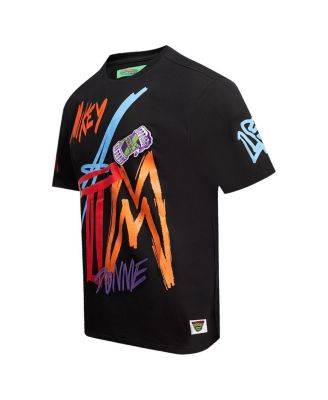 Men's and Women's Black Teenage Mutant Ninja Turtles Turtle Power Graphic T-shirt