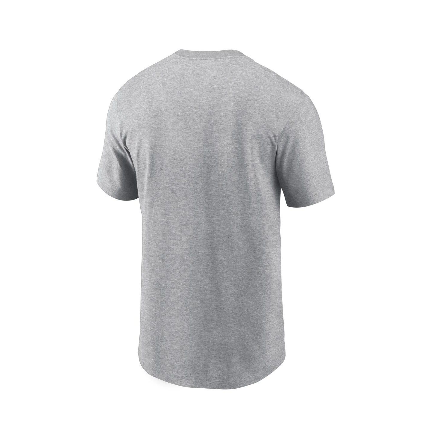 Мужская футболка Nike Heather Gray New England Patriots Vs. Indianapolis Colts 2023 Frankfurt Game Essential — фото 2