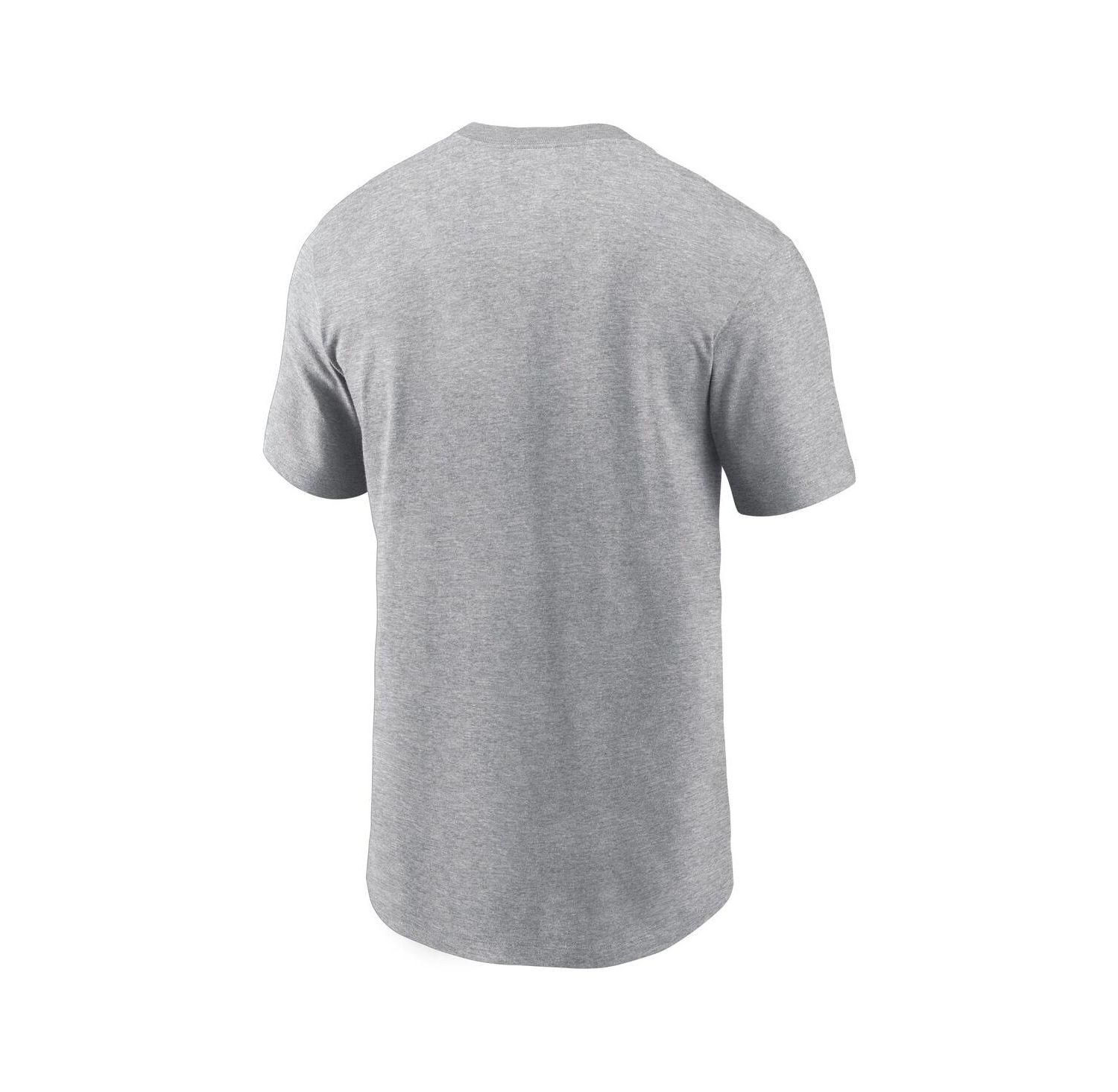 Men's Heather Gray New England Patriots Vs. Indianapolis Colts 2023 Frankfurt Game Essential T-shirt