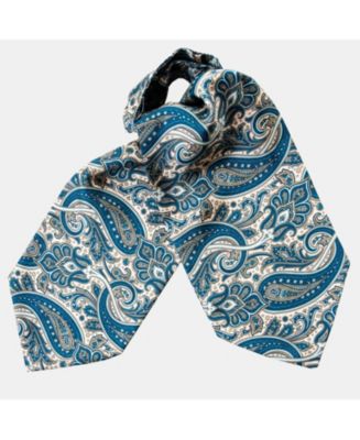 Cravate BUGATTI 100% Soie - Authentique Vintage - Longueur 150 Cm - Bleu