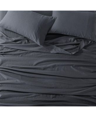 Belgian Flax Linen Cotton Sheet Set, Twin XL