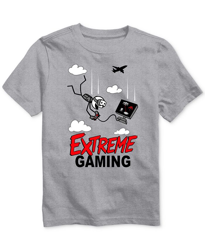 Jem Video Game-Print Crewneck Graphic T-Shirt, Big Boys - Macy's