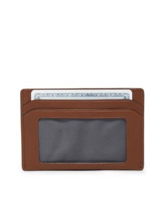 Men's Nassau Slim Card Case Leather Wallet