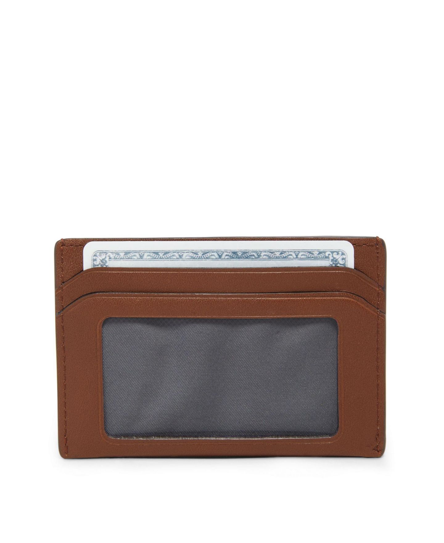 Мужской кошелёк TUMI Nassau Slim Card Case Leather Wallet — фото 2