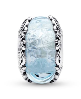 Sterling Silver with Light Blue Disney Charm