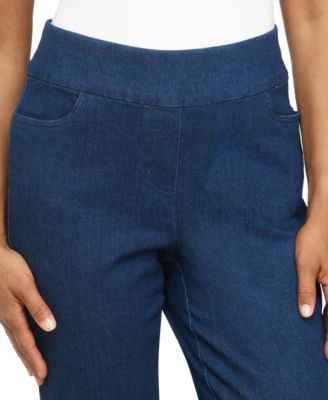 Women's Super Stretch Mid- Rise Average Length Denim Pant