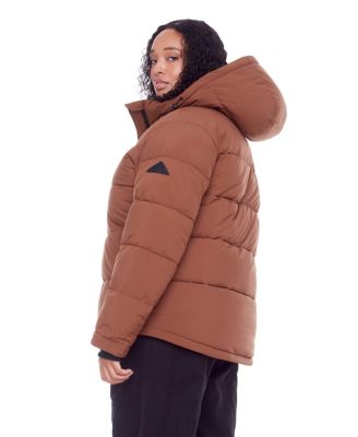 Plus Size Forillon Short Quilted Puffer Jacket