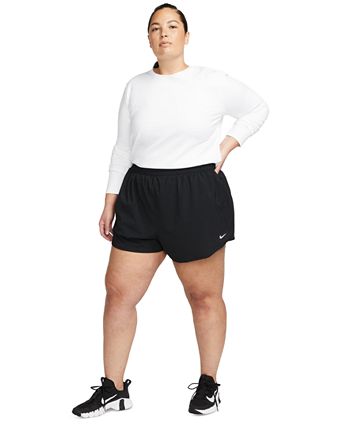 Macys plus shop size nike shorts