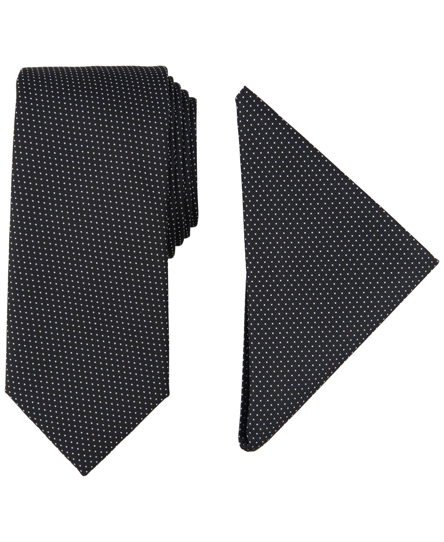 Men's Tjorn Dot Te & Pocket Square Set