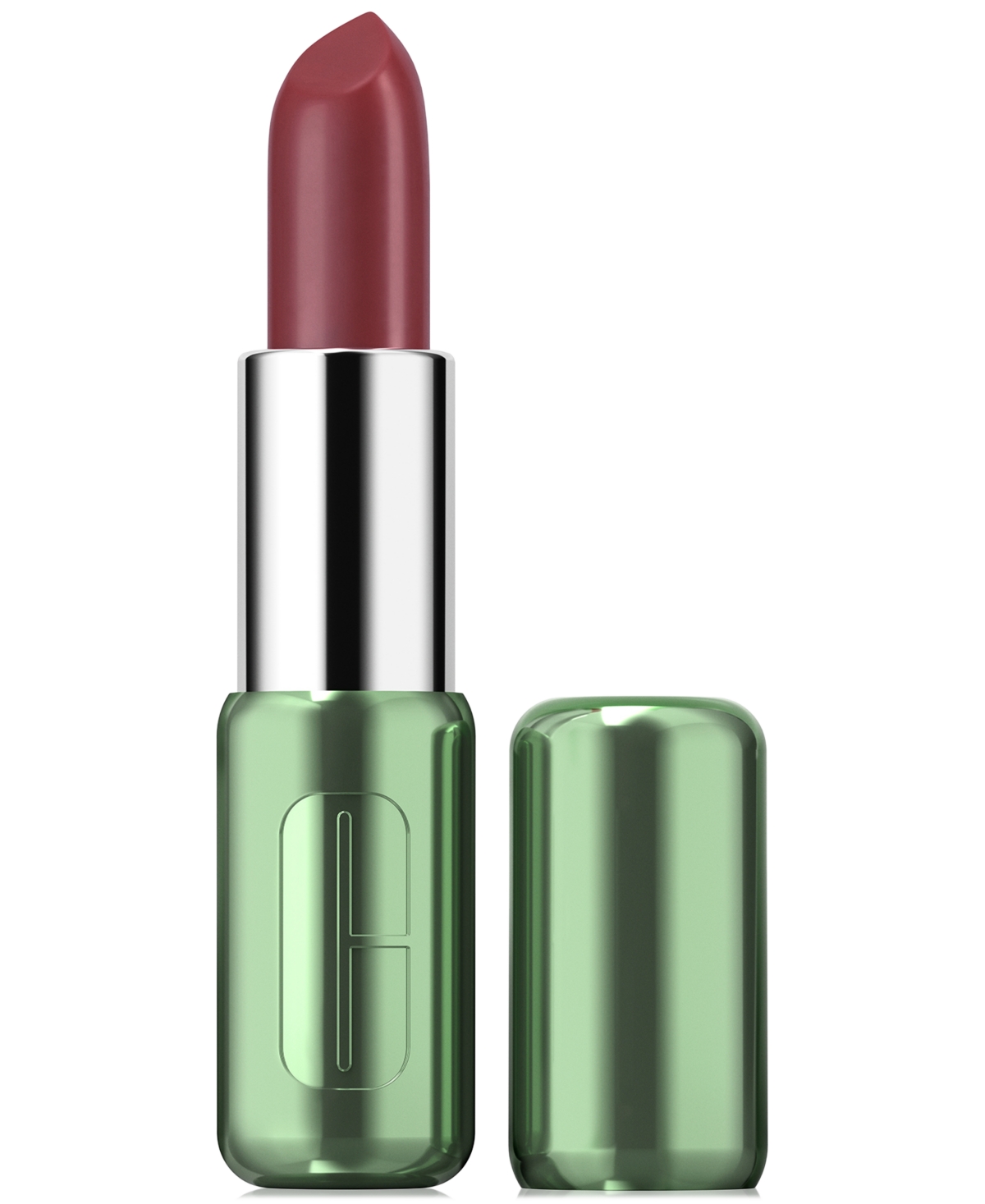 Clinique Pop Longwear Satin Lipstick, 0.14 Oz. In Burgundy