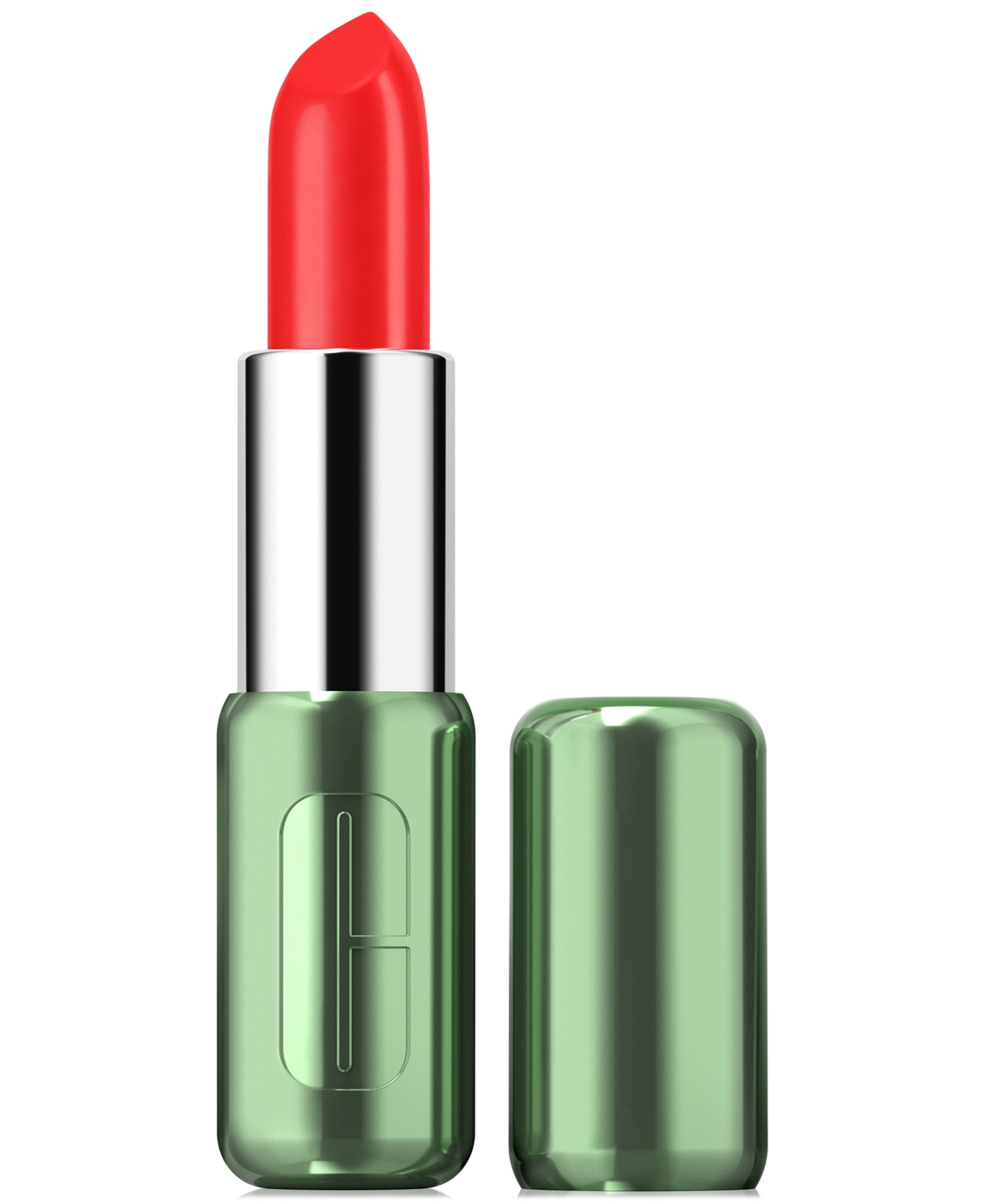 Clinique Pop Longwear Satin Lipstick, 0.14 Oz. In Poppy Pop