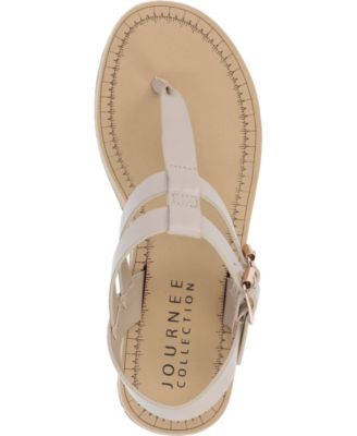 Women's Bianca Double Buckle Platform Wedge Sandals