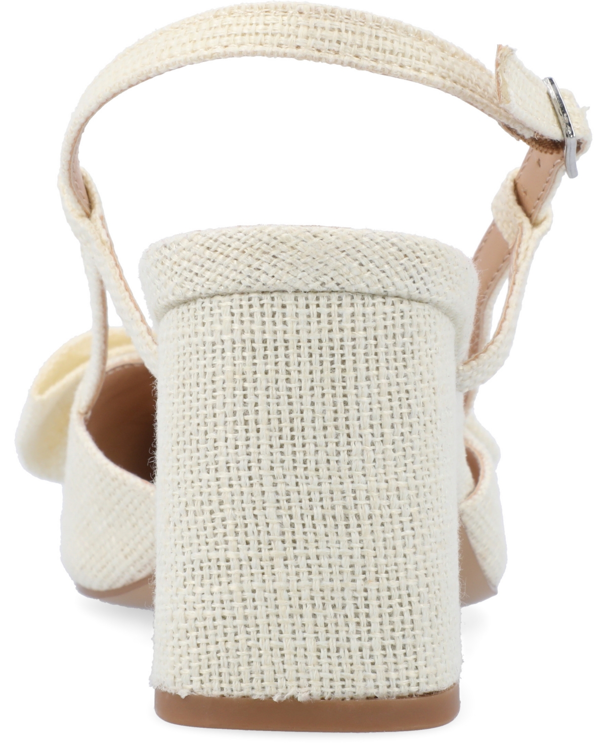 Shop Journee Collection Women's Tailynn Block Heel Pumps In Cream