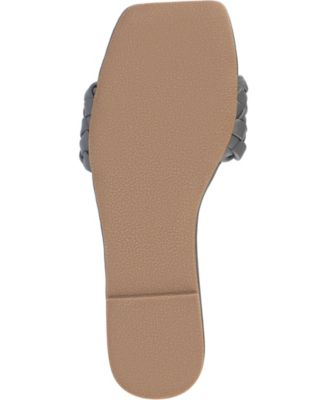 Women's Sawyerr Wide Width Braided Square Toe Sandals