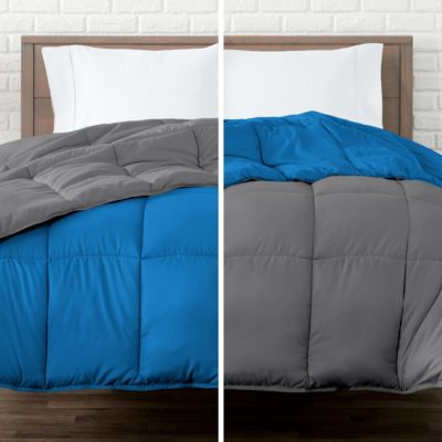 66" x 92" Reversible Down Alternative Comforter Twin/Twin XL
