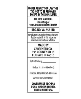 Serene Foam Traditional Pillow, Standard