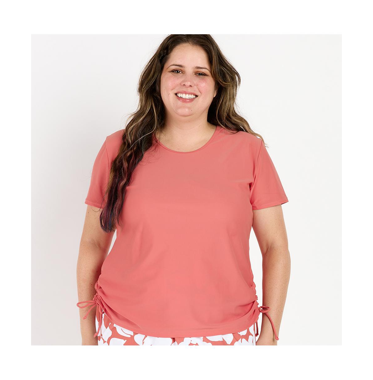 Women's Plus Size Adele Swim Top - Wine