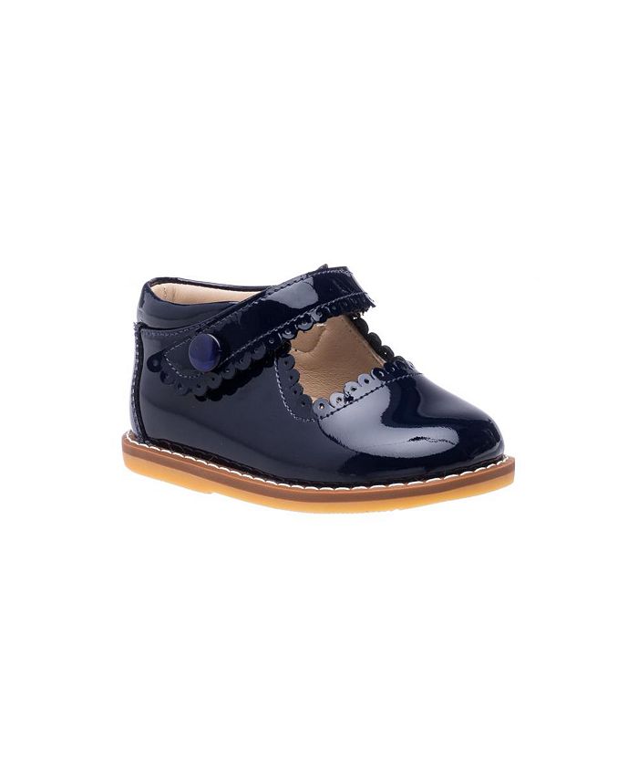 Elephantito Baby Shoes - Girls Mary Janes - Cream main image 1